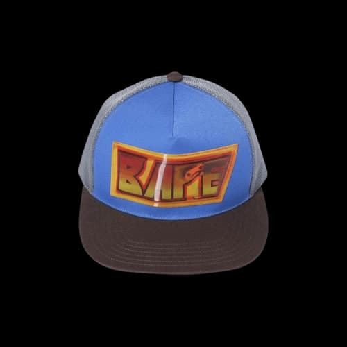 BAPE Lenticular Emblem Mesh Cap 'Blue'