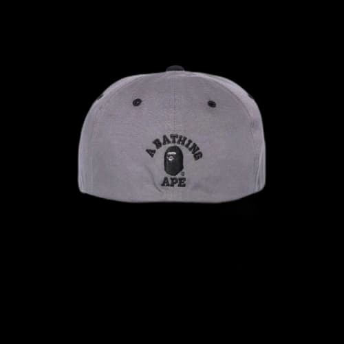 BAPE College Panel Cap 'Grey'