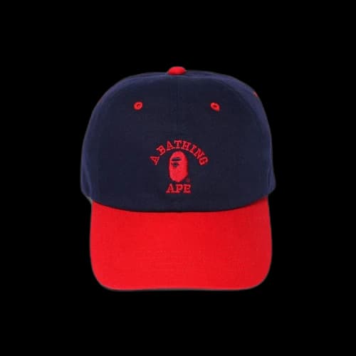 BAPE College Panel Cap 'Navy'