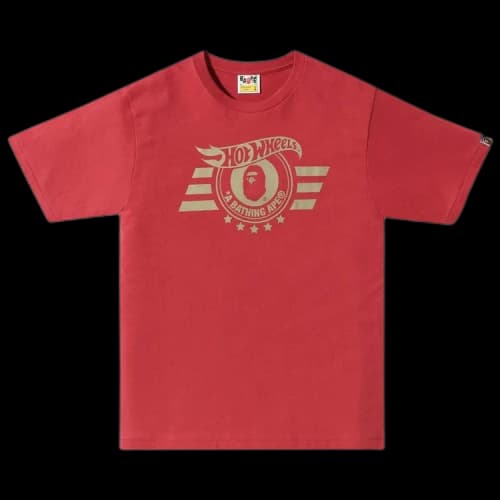 BAPE x Hot Wheels Icon Tee 'Red'