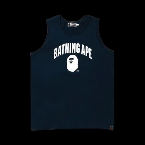 BAPE Bathing Ape Tank Top 'Navy'