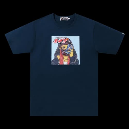 BAPE Girl Tee 'Navy'