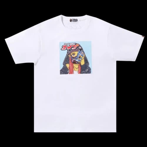 BAPE Girl Tee 'White'