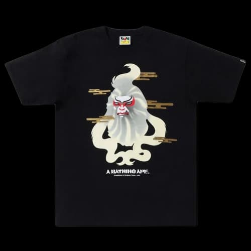 BAPE Japan Culture Kabuki Tee 'Black'
