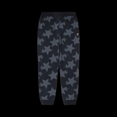 BAPE Sta Pattern Sweat Pants 'Black'