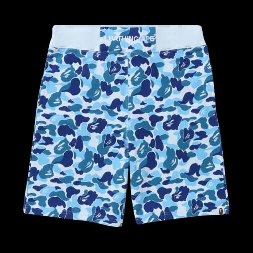 BAPE ABC Camo Sweatshorts 'Blue'