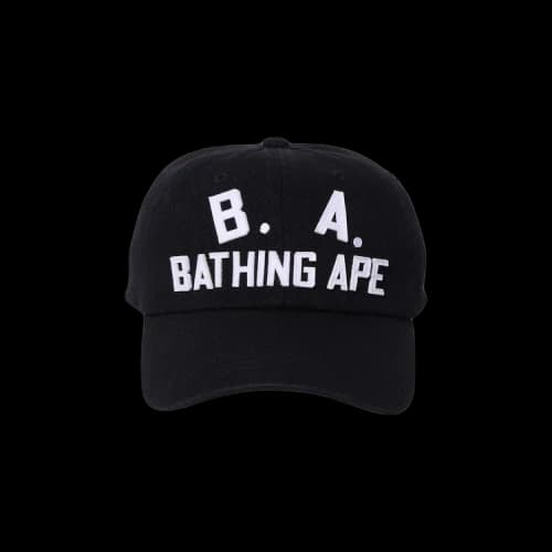 BAPE B.A. Washed Twill Cap 'Black'