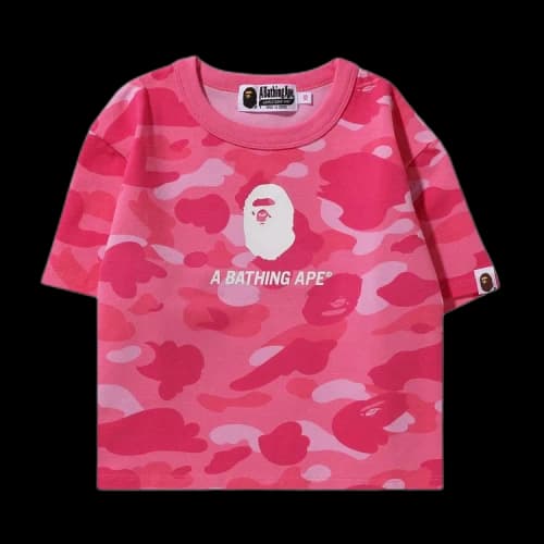 BAPE Color Camo Mini Tee 'Pink'