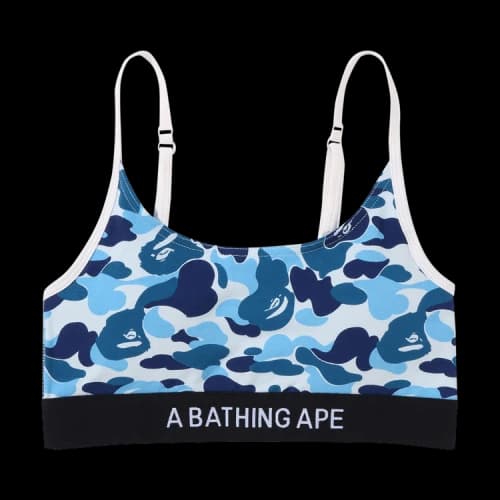 BAPE ABC Camo Sport Bra 'Blue'