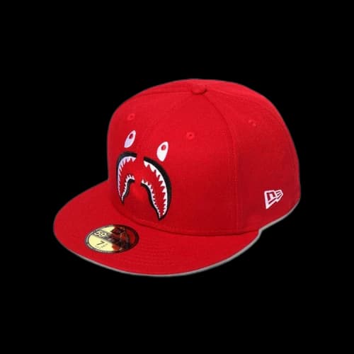 BAPE Shark New Era 95Fifty Cap 'Red'