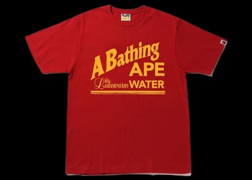 BAPE Archive Graphic #12 Tee Red