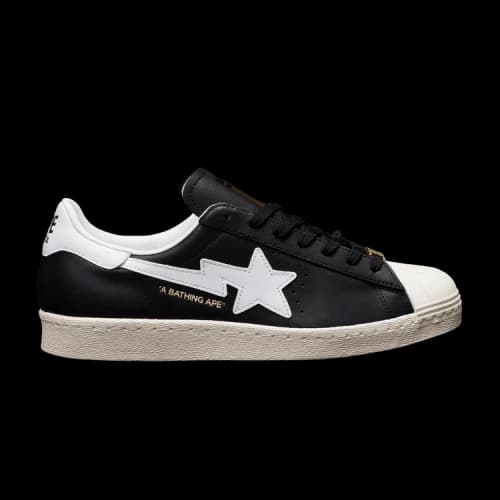BAPE x adidas Superstar 'Black'