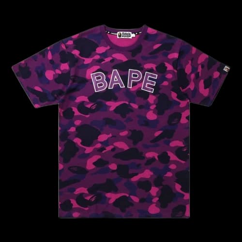 BAPE Color Camo Tee 'Purple'