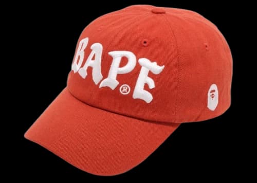 BAPE Panel Cap (FW22) Red