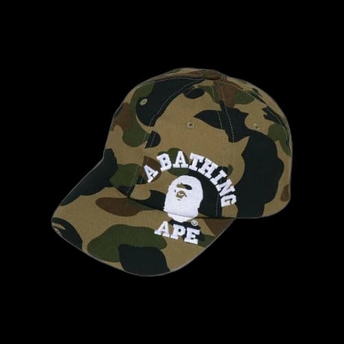 BAPE 1st Camo Panel Cap 'Green'