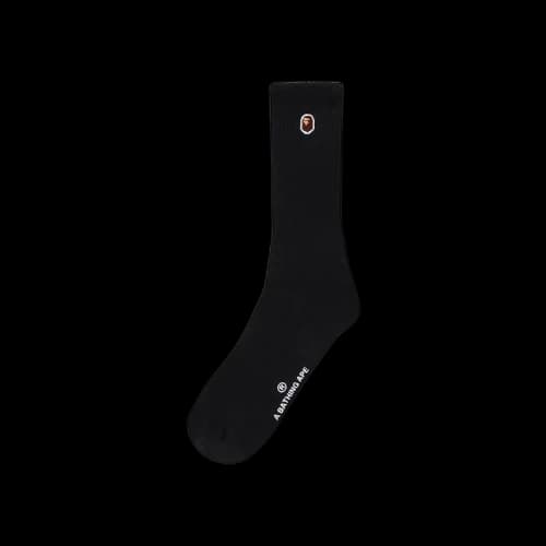 BAPE Ape Head One Point Socks 'Black'