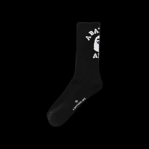 BAPE College Socks 'Black'