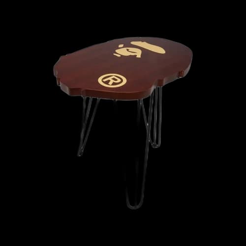 BAPE Ape Head Side Table 'Brown'