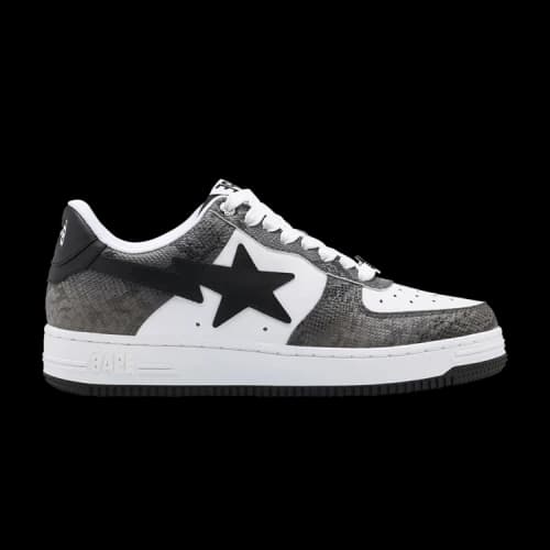 Bapesta 'Black Snakeskin' (Women's)