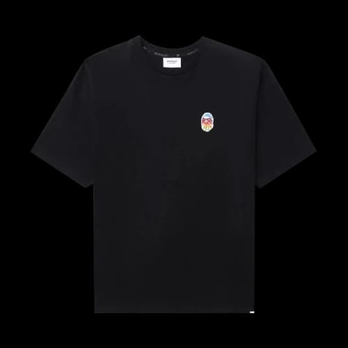 BAPE Rainbow One Point Tee 'Black/Red'