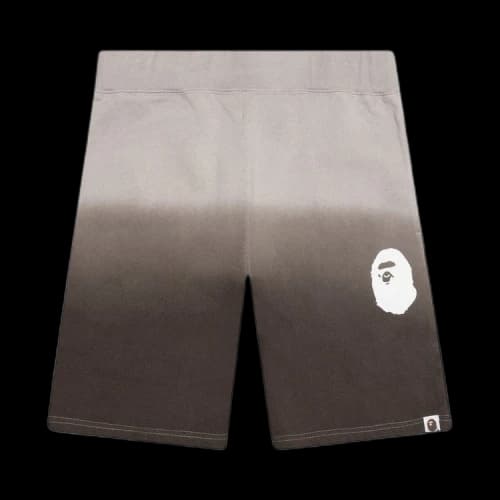 BAPE Gradation Sweat Shorts 'Brown'