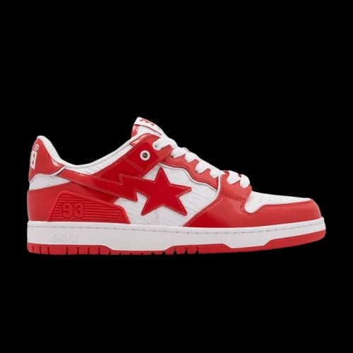 BAPE Sk8 Sta #5 'Luxury Sport Monogram - Red' (Women's)