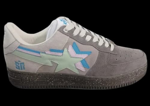 A Bathing Ape Bape Sta Sneaker News Gray