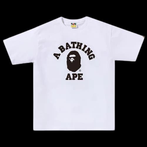 BAPE Bicolor College Tee (Online Exclusive) 'White'