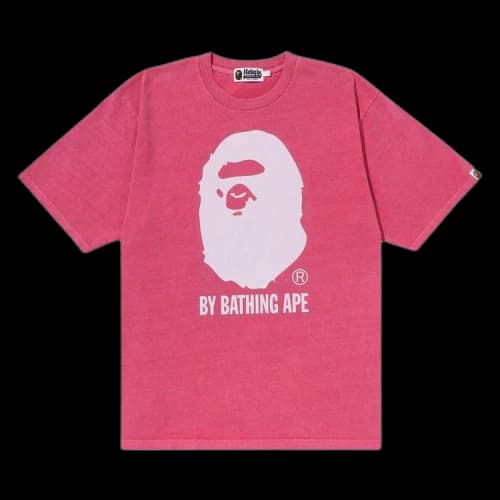BAPE Overdye By Bathing Ape Relaxed Tee 'Pink'