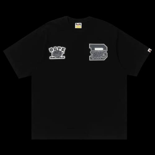 BAPE Fake Puff Tee 'Black'