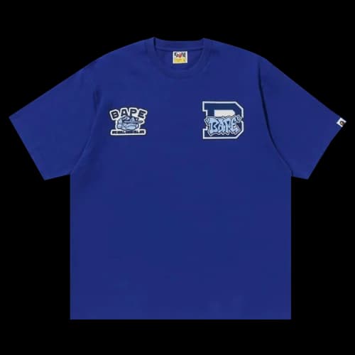 BAPE Fake Puff Tee 'Blue'