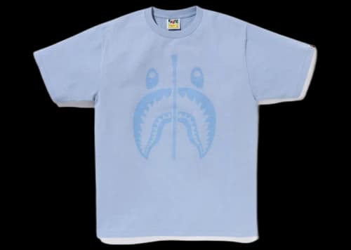 BAPE Pigment Shark Tee (SS23) Sax