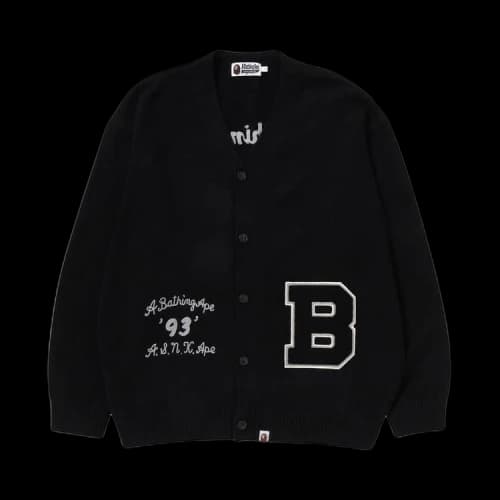 BAPE Knit Cardigan 'Black'