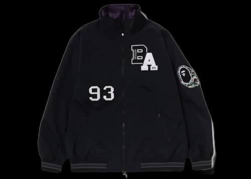 BAPE Multi Motif Loose Fit Light Jacket Black