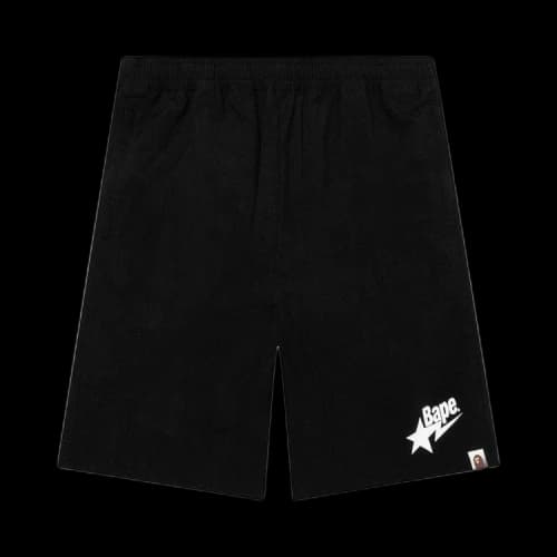 BAPE Sta Logo Beach Shorts 'Black'