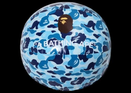 BAPE ABC Camo Beach Ball Blue