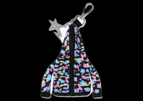 BAPE Shark Full Zip Hoodie Keychain Black