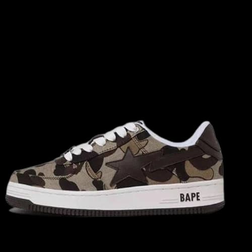 A BATHING APE Bape Sta Low 'Brown Camo' (Women's)