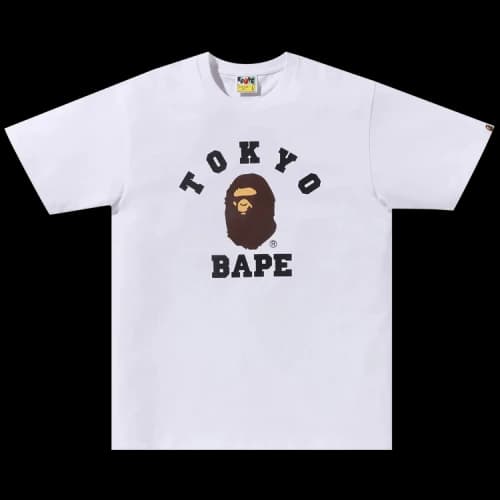BAPE City Tee Tokyo College 'White'