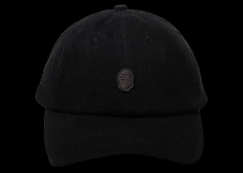 BAPE Denim Cap Black