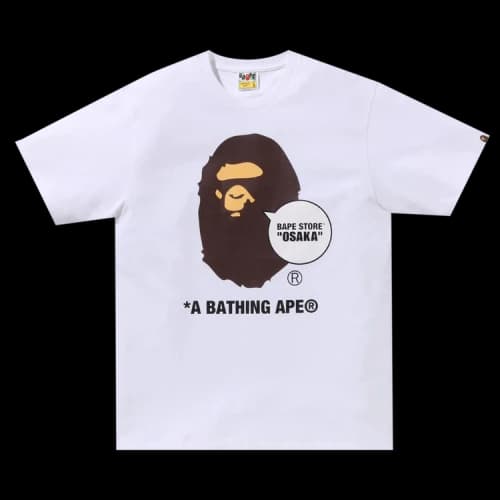 BAPE Store Osaka Ape Head Tee 'White'