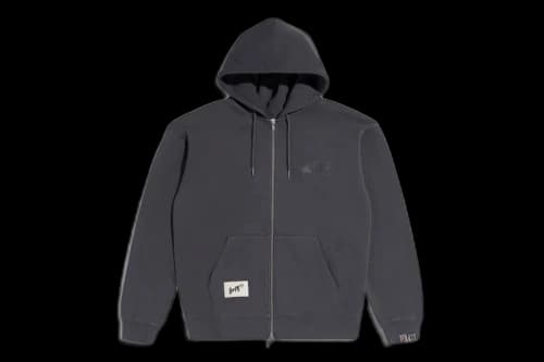 BAPE x Highsnobiety Full Zip Hoodie Beige