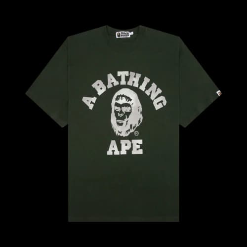 BAPE College Graphic T-Shirt 'Green'