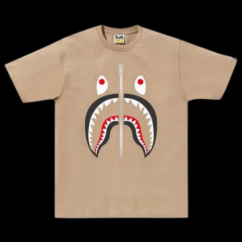 BAPE Shark Tee 'Beige'