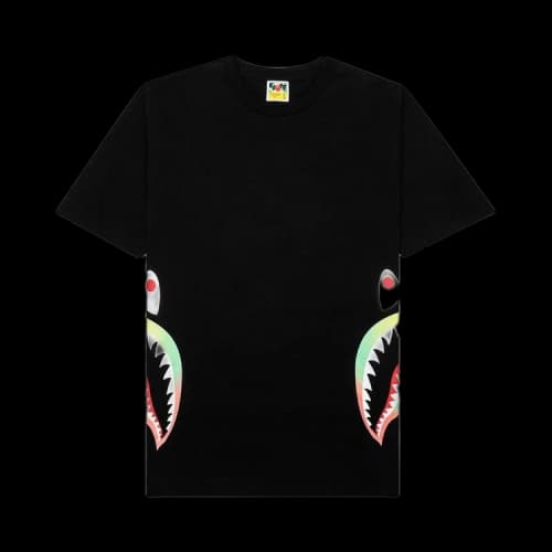 BAPE Gradation Side Shark Tee 'Black'