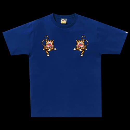 BAPE Tiger Tee 'Blue'