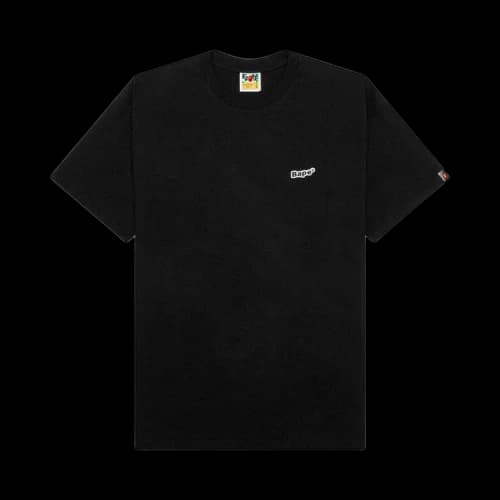 BAPE Colors Graffiti Tee 'Black'