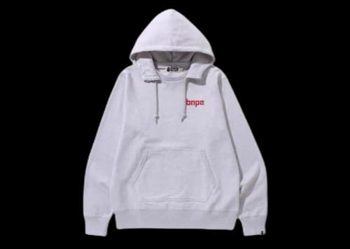 BAPE Pullover Hoodie Gray