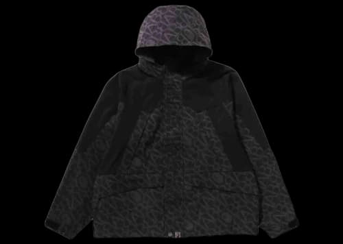 BAPE Sport Monogram Snowboard Jacket Beige