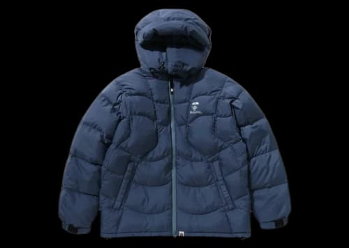 BAPE Stitching Down Jacket Blue